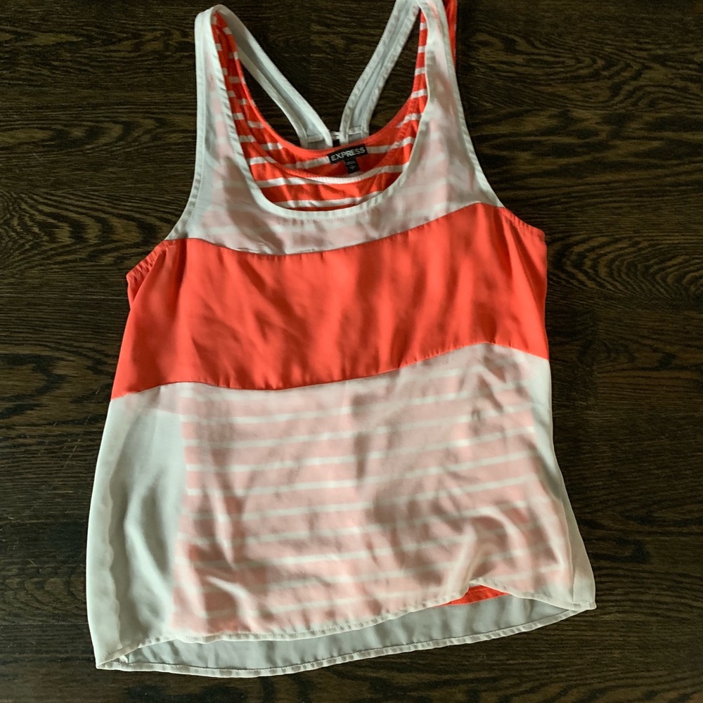 Coal and cream tank
